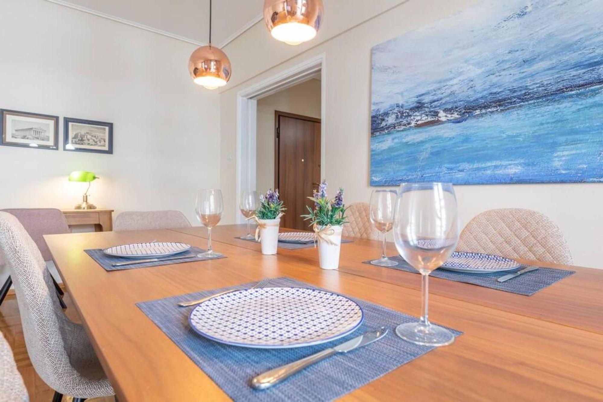 Amfitritis Family Lux Apartment At Palaio Faliro Athen Exterior foto